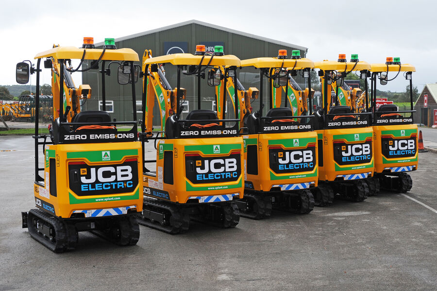 JCB電動微挖再獲10臺訂單！